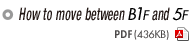 How to move between B1F and 5F PDF(436KB)